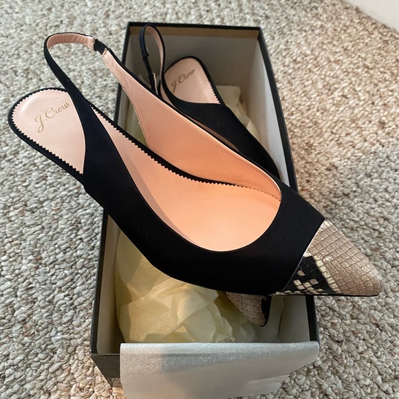 Snakeskin toe heels - Picture 3 of 6